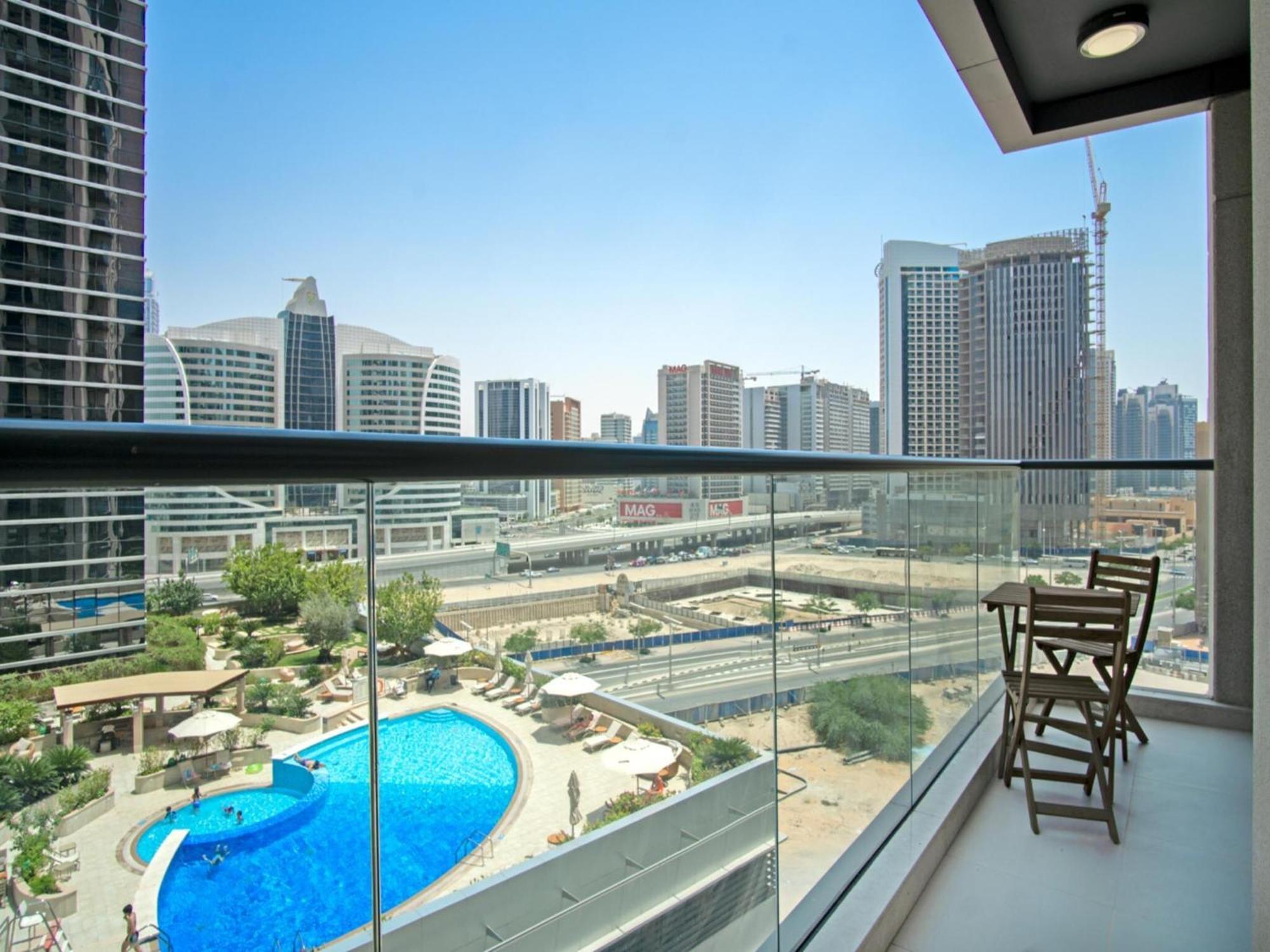 Luxe Apartments Near Dubai Mall Burj Khalifa Pool Gym Parking Экстерьер фото