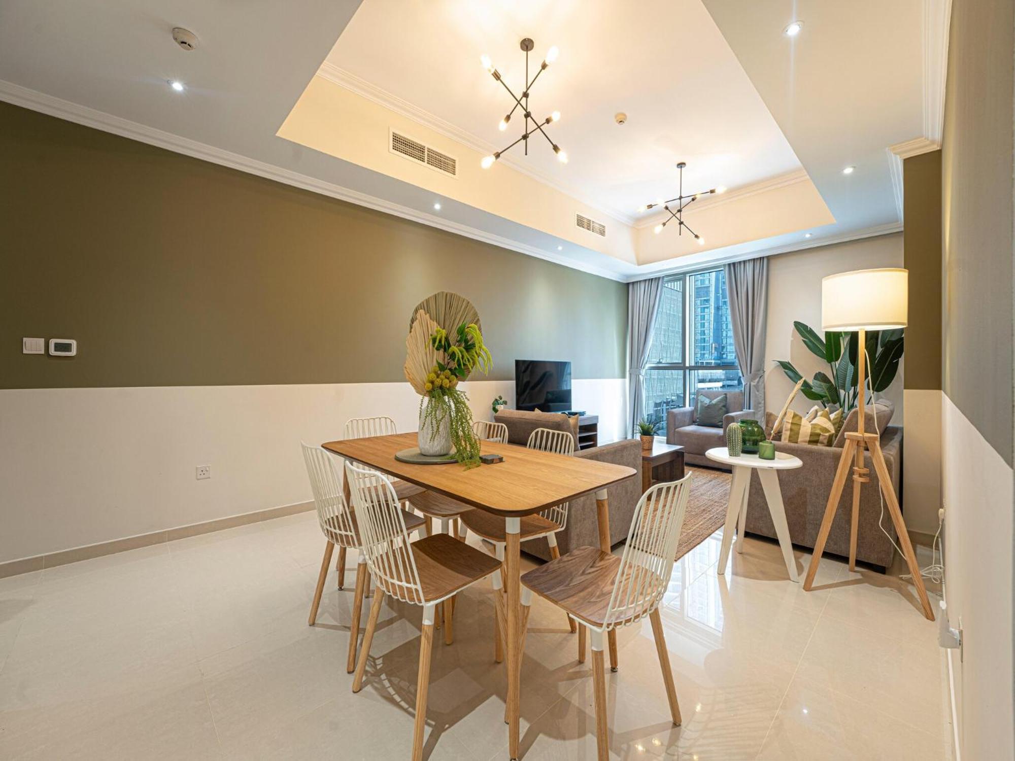 Luxe Apartments Near Dubai Mall Burj Khalifa Pool Gym Parking Экстерьер фото