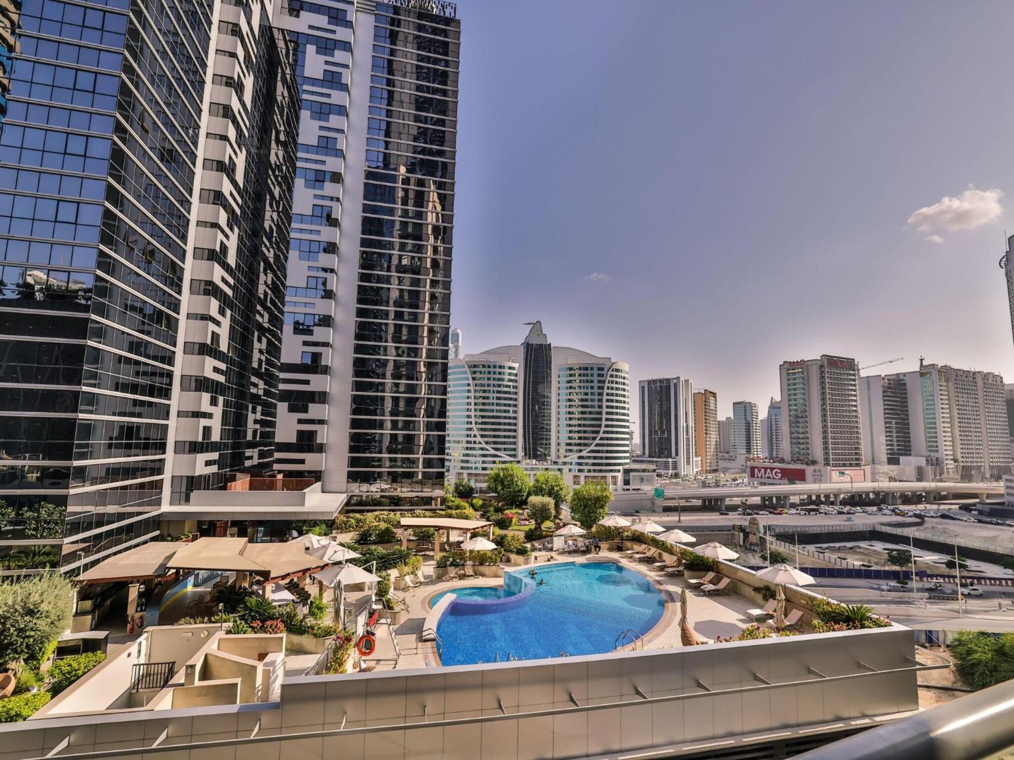 Luxe Apartments Near Dubai Mall Burj Khalifa Pool Gym Parking Экстерьер фото