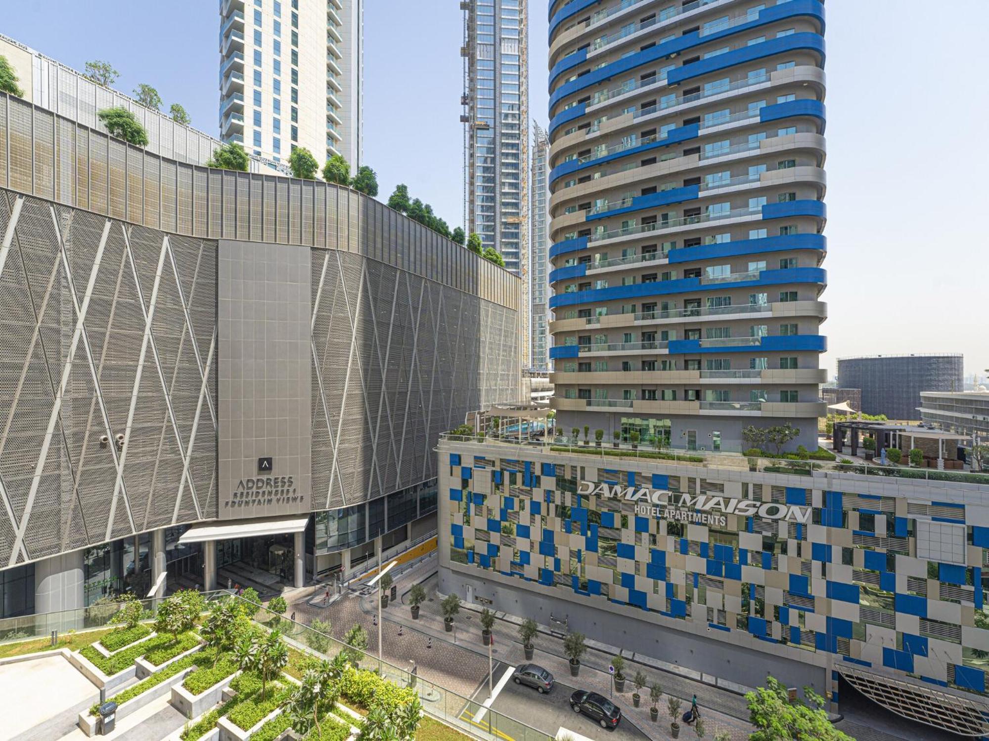 Luxe Apartments Near Dubai Mall Burj Khalifa Pool Gym Parking Экстерьер фото