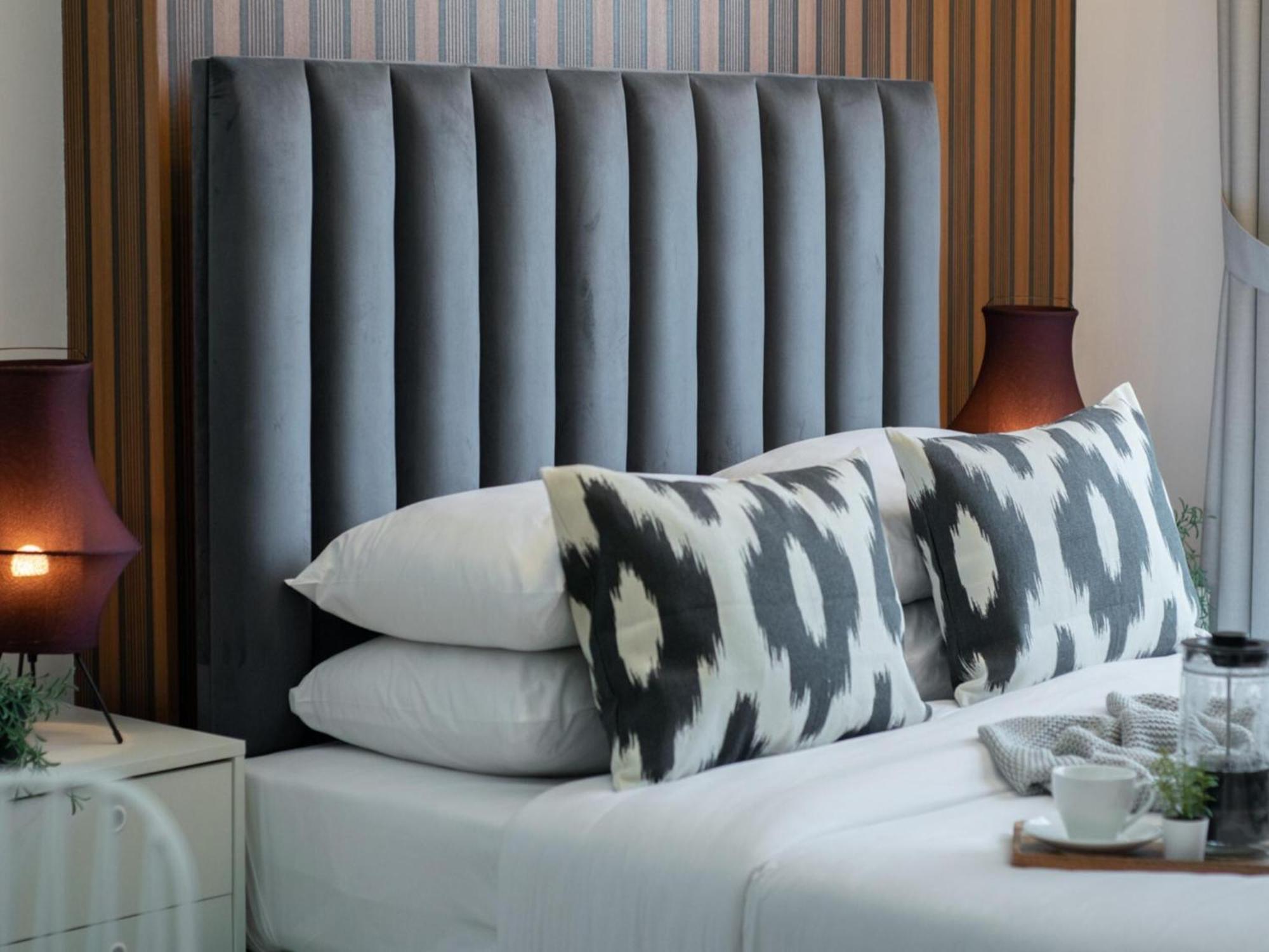 Luxe Apartments Near Dubai Mall Burj Khalifa Pool Gym Parking Экстерьер фото